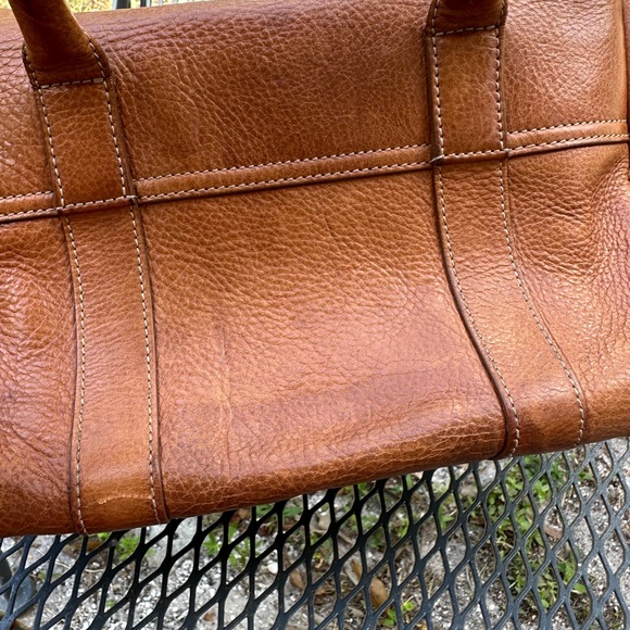 Mulberry Woman’s Bag Leather Brown Crossbody Pockets Zip - Picture 13 of 16